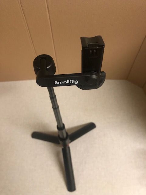 Portable Selfie Stick Tripod - 55cm Aluminum Alloy Stand With 360?? Ballhead For Phones & Cameras