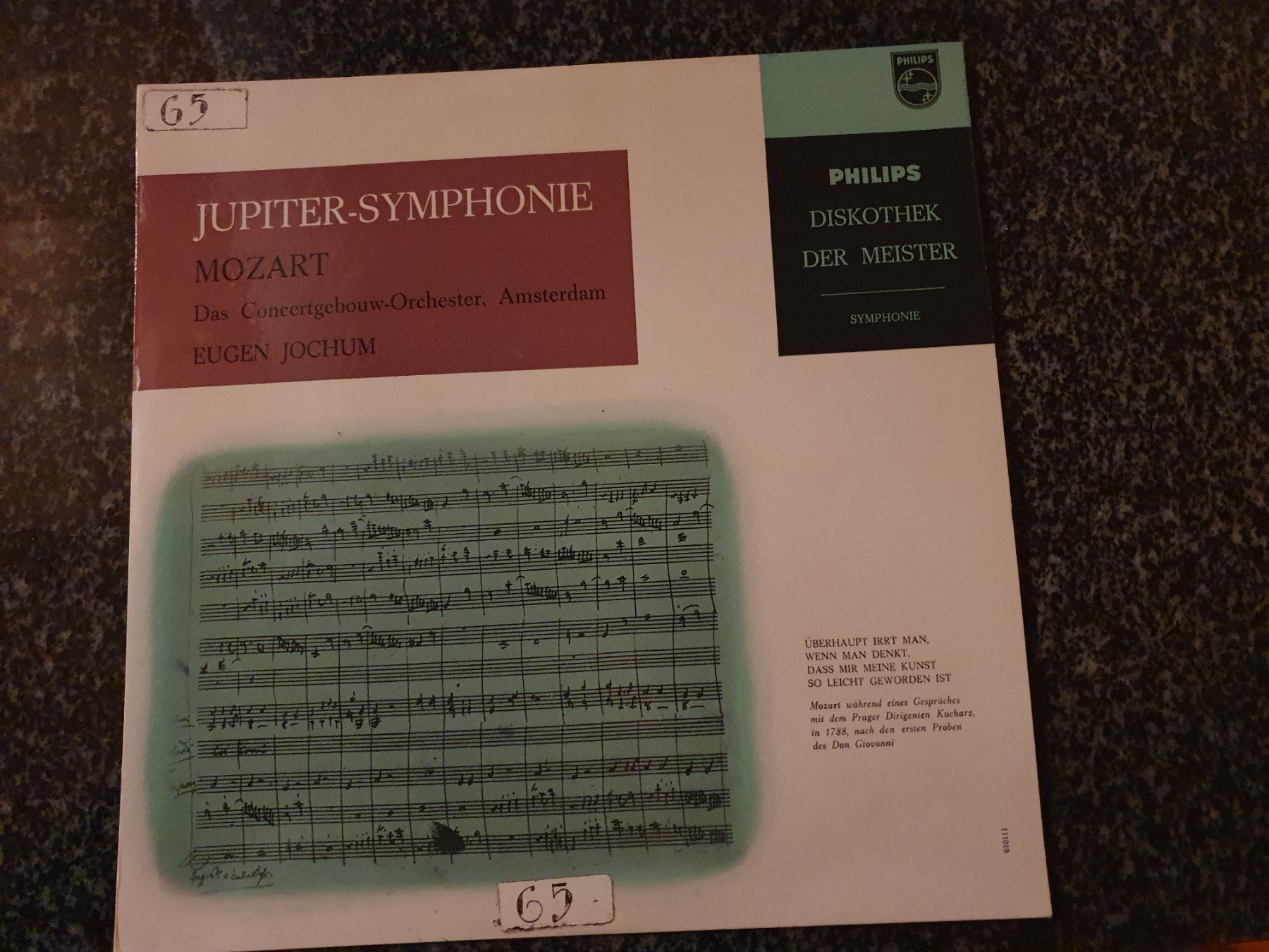 Dischi in vinile: Schallplatte - Mozart – Usato da Grandval venduto da JeroenK