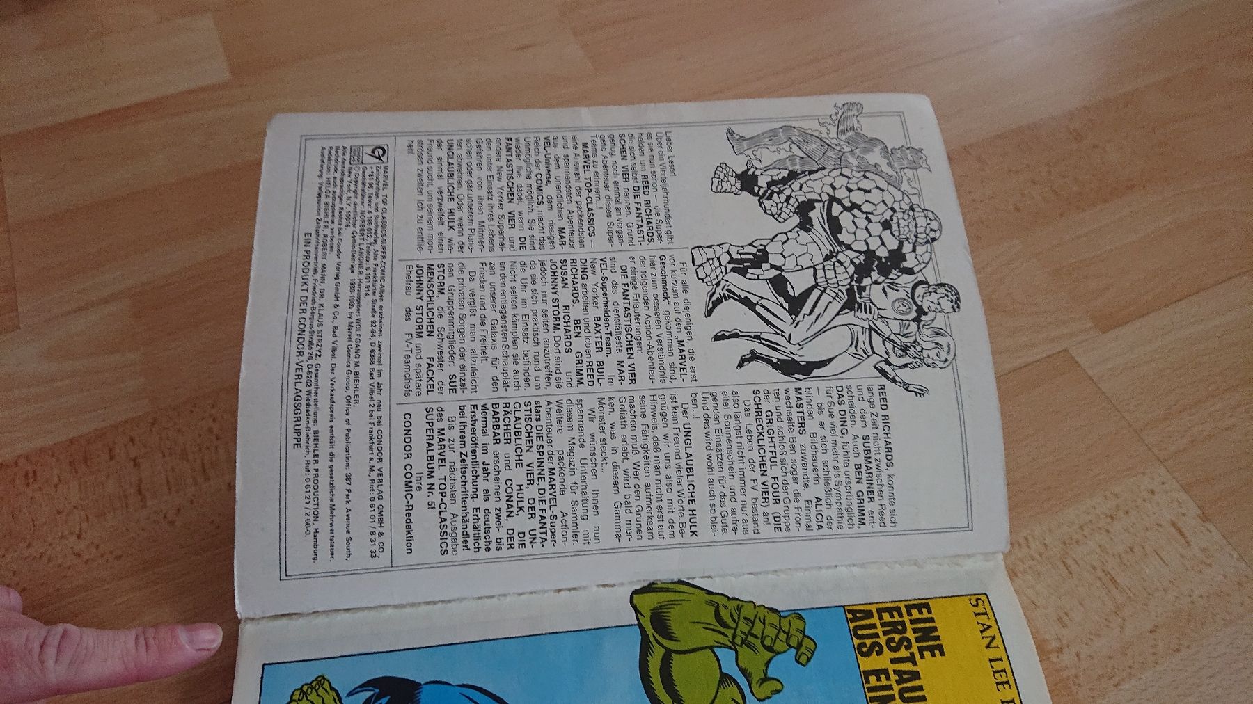 Fumetti: Marvel/Hulk/Condor  Comic, collect comic – Usato da Unterägeri venduto da tommi02 7