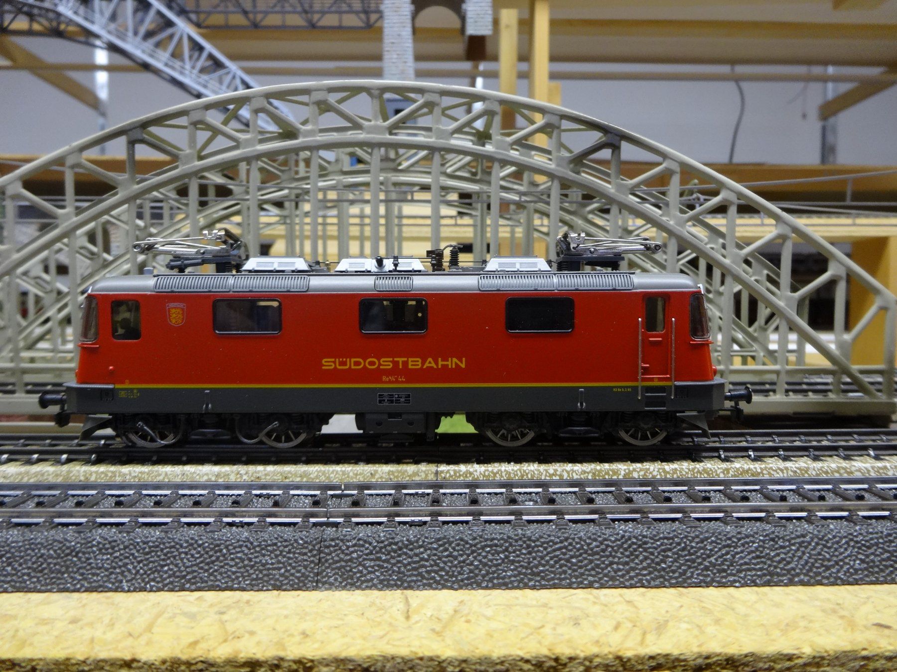 Hag Modellini di ferrovie: HAG 270 Re 4/4 SOB Südostbahn – Usato da Hinwil venduto da chris_badminton