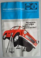 PKW-Hebevorrichtung Trabant 500, 600, 601 Wagenpflege lei...