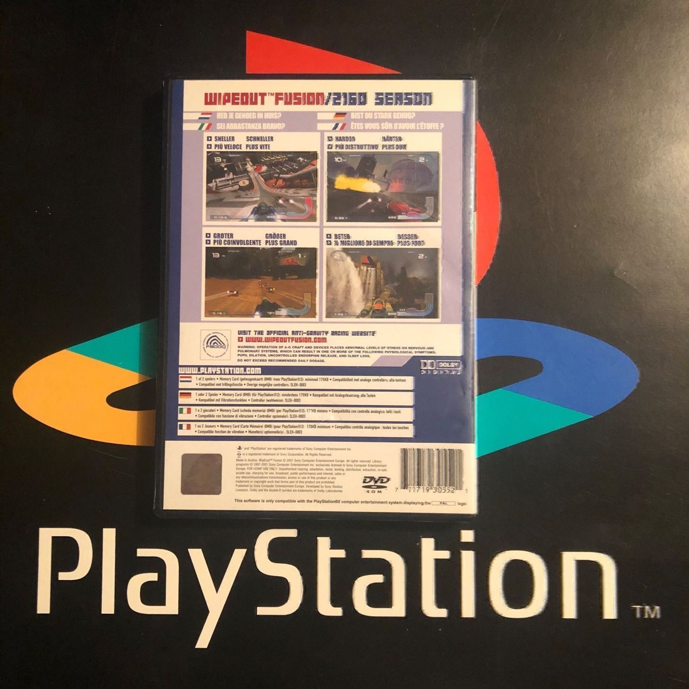 Giochi: Wipeout Fusion für PS2 – Usato da Kestenholz venduto da Mad18 1