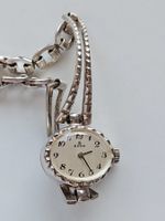 55 Edox Silberuhr 0.835 Damenuhr