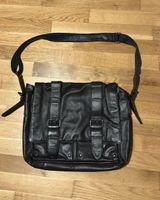 Dunkelbraune Ledertasche Schultertasche (Pride & Soul)