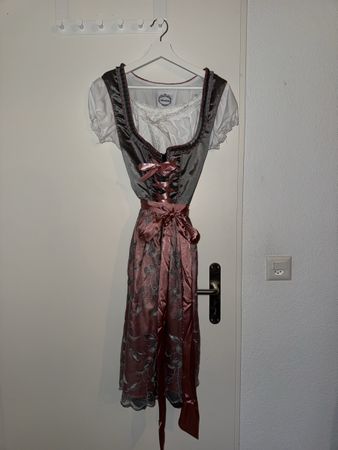 Dirndl Grau/ Rosa