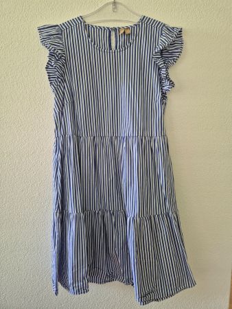 Cultere Kleid Gr. M blau-weiss