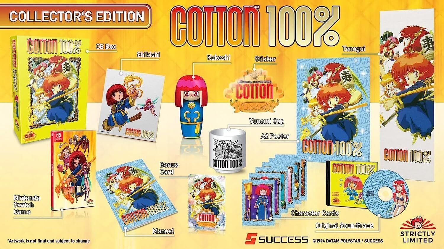 Giochi: Cotton 100% Collector's Edition Nintendo Switch SLG – Nuovo e nell'imballaggio originale da Lyss venduto da Famicom 1