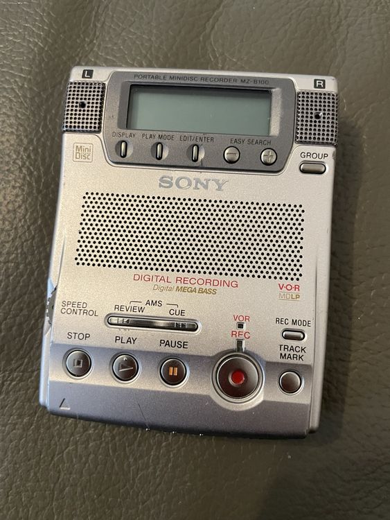 Sony Minidisc MD Walkman Player Recorder MZ-B100 (Gebraucht) in Zürich ...