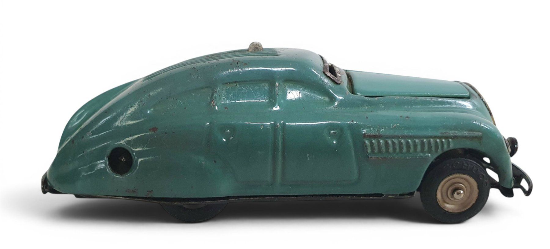 Schuco Giocattoli: Vorkriegs Schuco KOMMANDO-AUTO 2000 – Difettoso da Rickenbach b. Wil venduto da klassikmarkt.ch 3