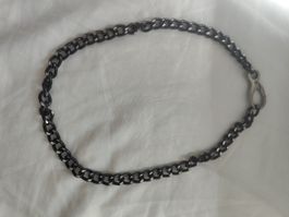 Stylish Black Chain Necklace for Men