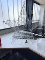 Stern aus Draht mit Beleuchtung Weihnachten