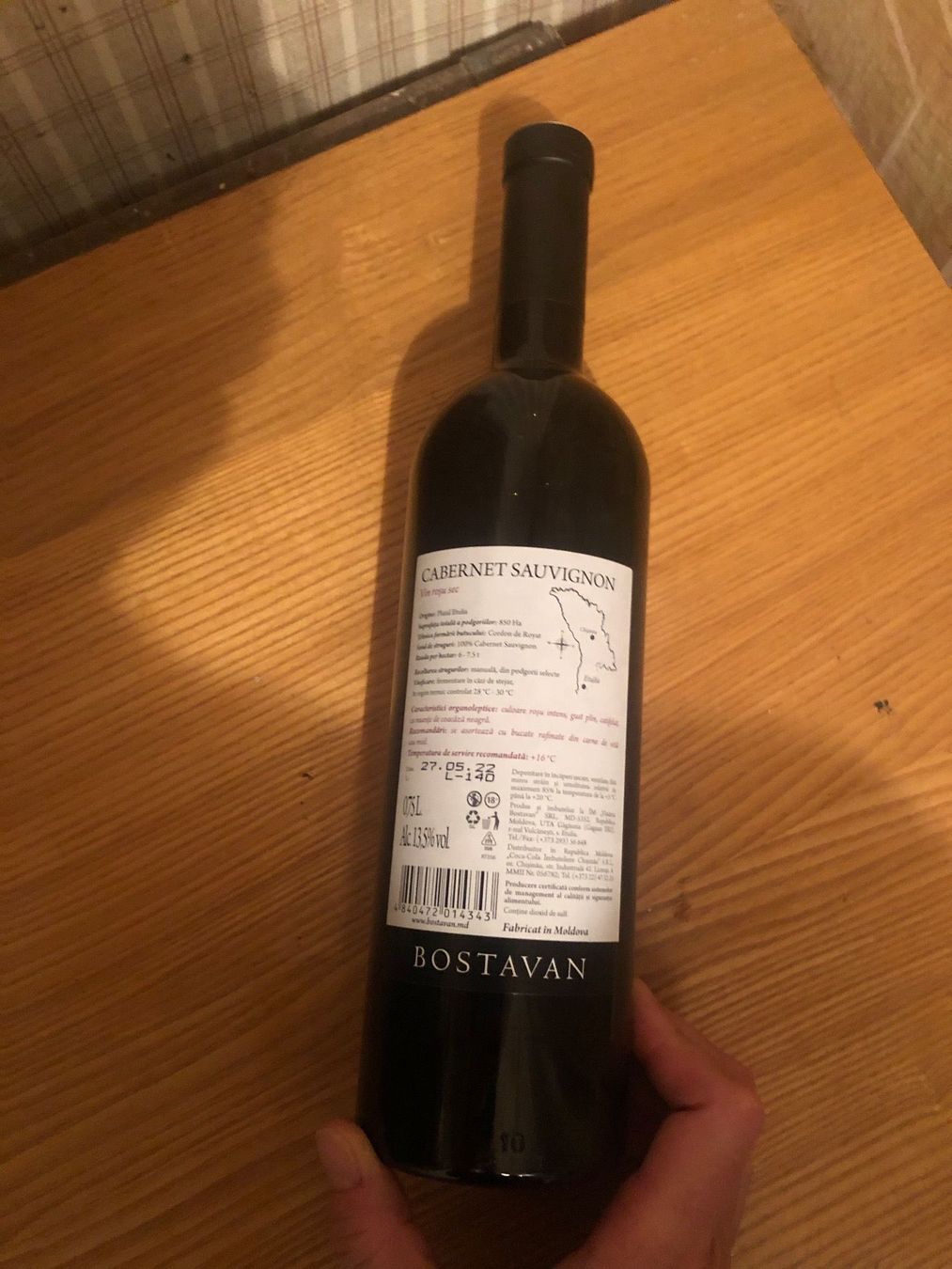 Vino: Cabernet Sauvignon von BOSTAVAN, Moldawien – Nuovo e nell'imballaggio originale da Wald ZH venduto da mlnt 6