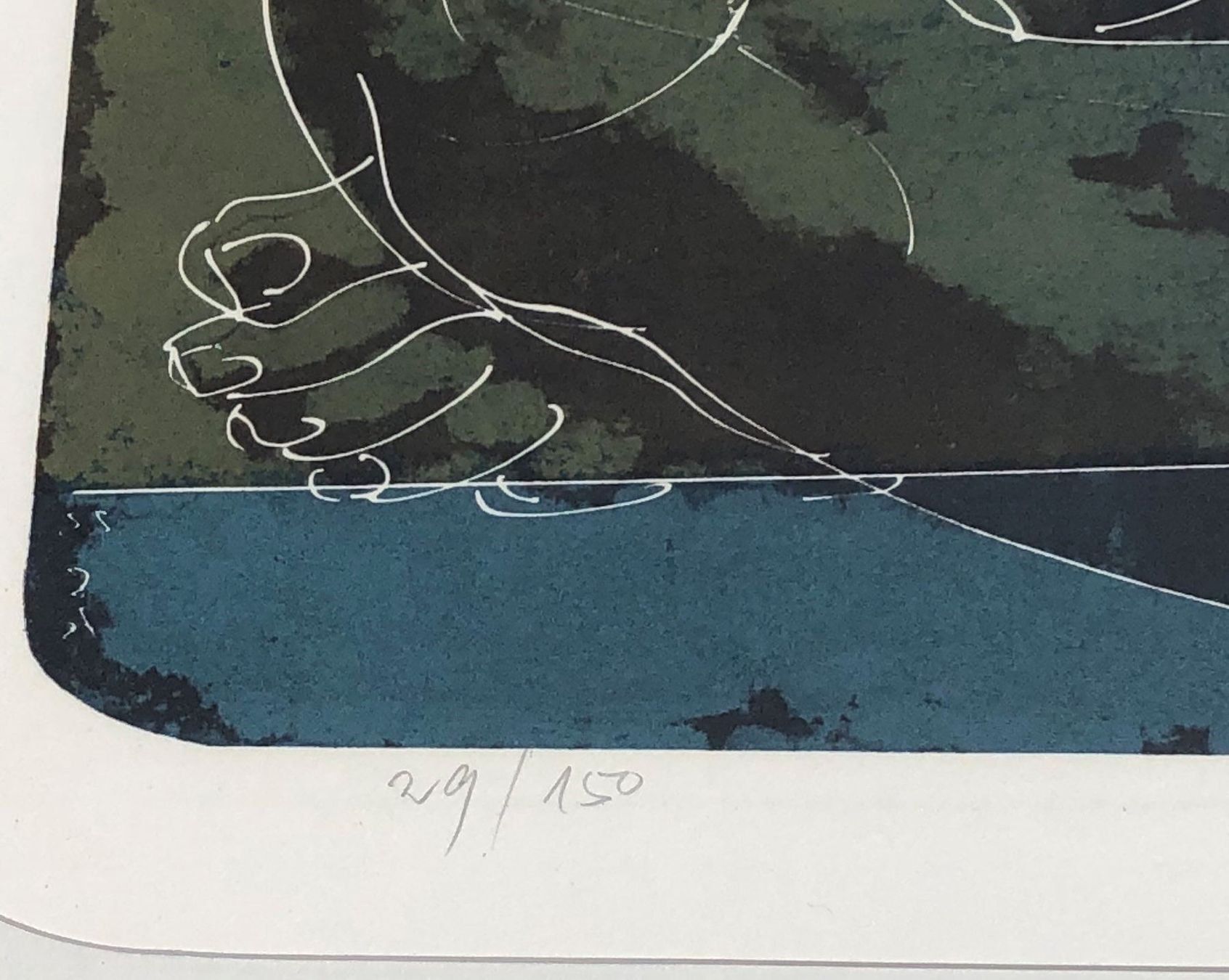 Grafica & Litografie: Hans Erni Orig Lithographie Handsigniert 29/150 – Usato da Müllheim Dorf venduto da Othmar73 6