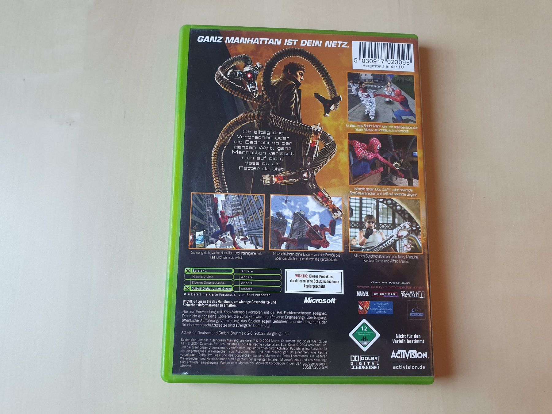 Microsoft Giochi: Spider-Man 2 – Usato da Stansstad venduto da collectorsshop 1