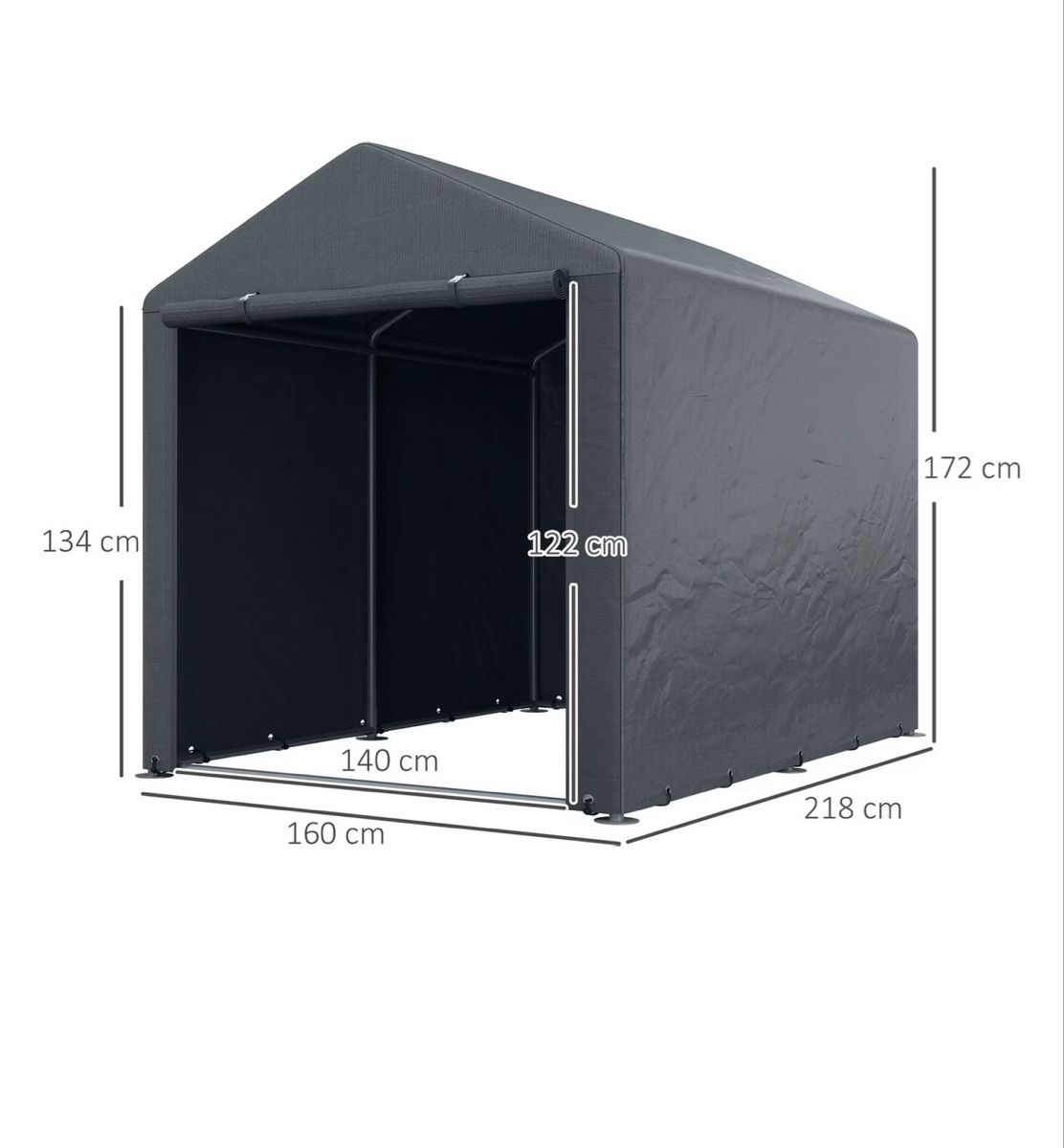 Tende: Outsunny Tenda da garage – Nuovo e nell'imballaggio originale da Contone venduto da duda1717 1