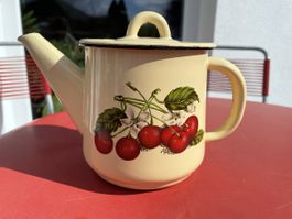 Vintage Kanne Emaille