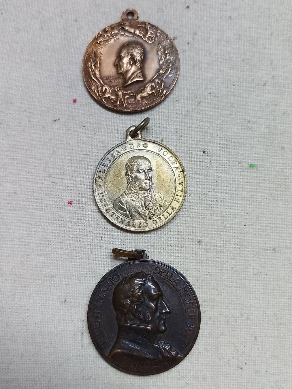 Medaglie: Italia - A. VOLTA - 1927 – Usato da Sorengo venduto da 74in 6