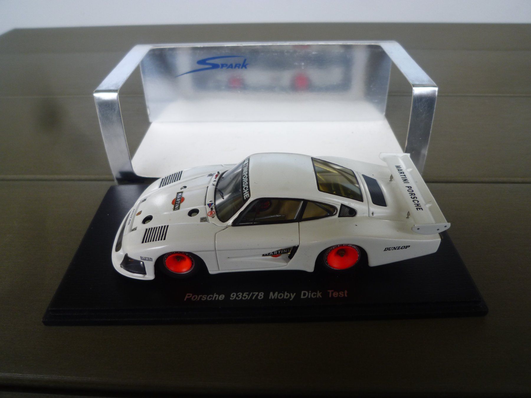 Porsche Modellini d'auto: Porsche 935/78 Moby Dick Test – Nuovo e nell'imballaggio originale da Flawil venduto da Imperiosud 1