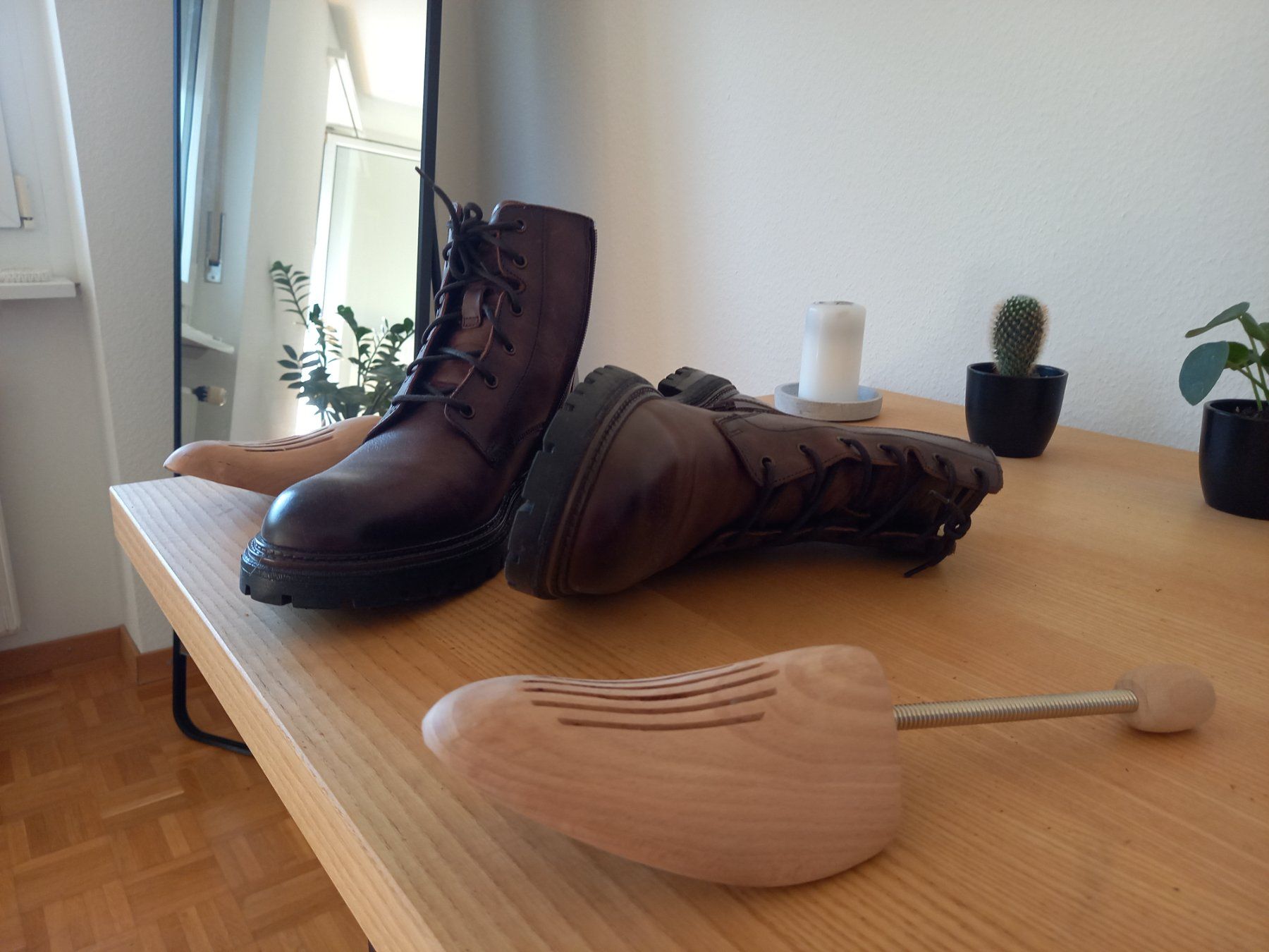 Scarpe da uomo: Braune Echt-Leder Schuhe inklusive Schuhspanner – Usato da Baar venduto da Unknow_psyman 6