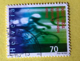 Nr.989 GESTEMPELT Radfahrer 2000   Siehe Original Fotos.  ﻿