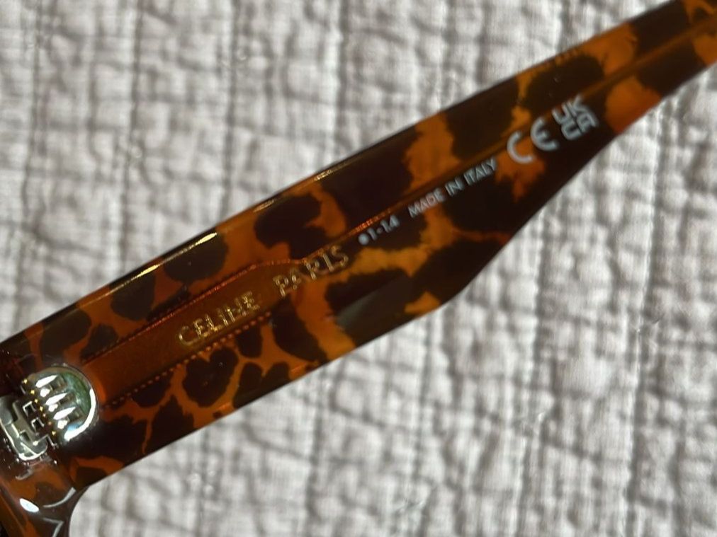 Celine Occhiali & Lenti: CELINE Monochroms Leopard Havana Sonnenbrille – Usato da Neuhausen venduto da Rue_Trouvaille 4