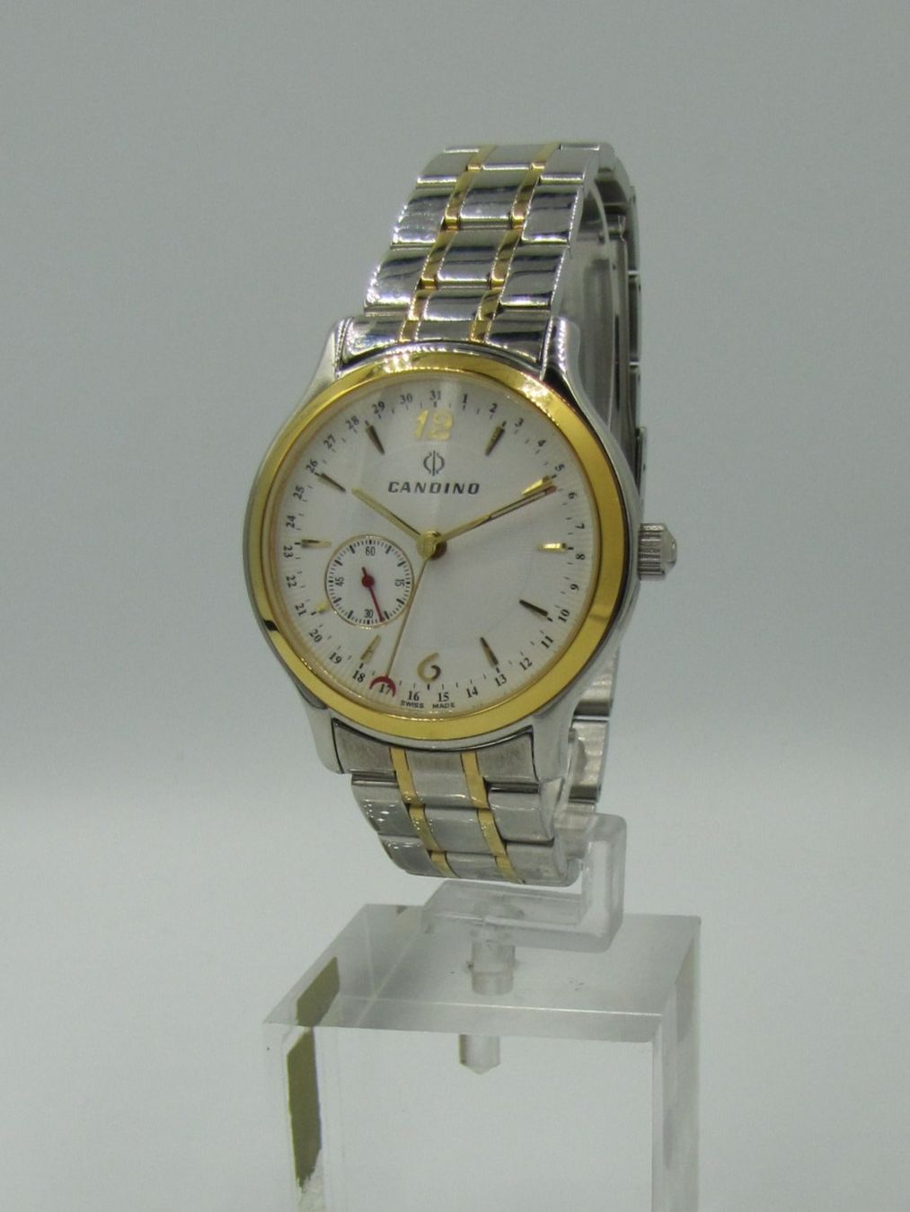 Candino Montres: Candino bicolor, Automatic mit Pointer & kl. Sekunde. NOS – Neuf (Voir description) à Pieterlen par Flipper0 1