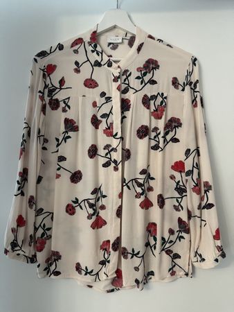VILA Damen Bluse, Grösse 36, Blumenmotiv, Top Zustand