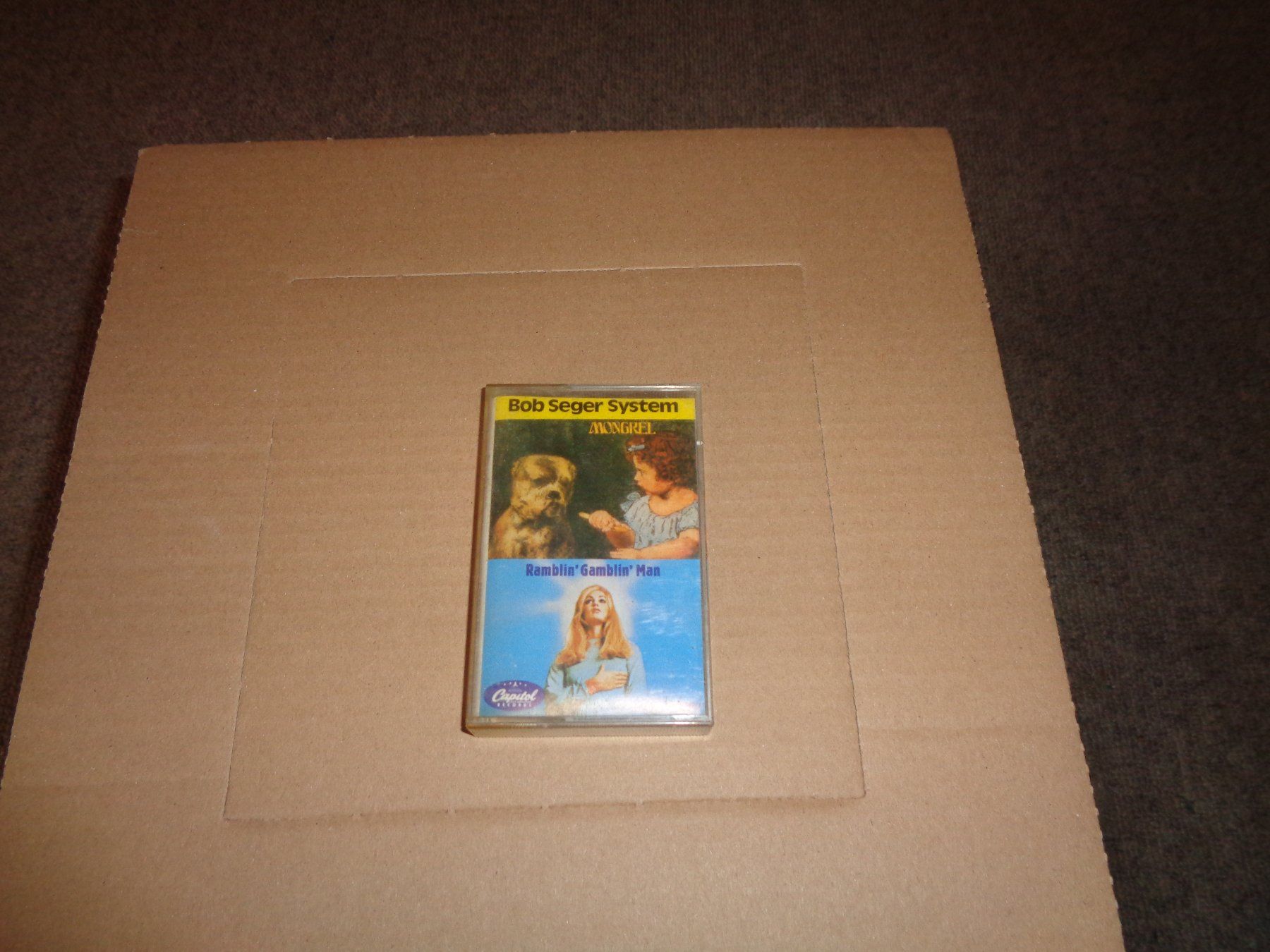 Musicassette: Bob Seger System - Mongrel - Seltene Kassette -1973 – Usato da trimbach venduto da Stonehenge1955