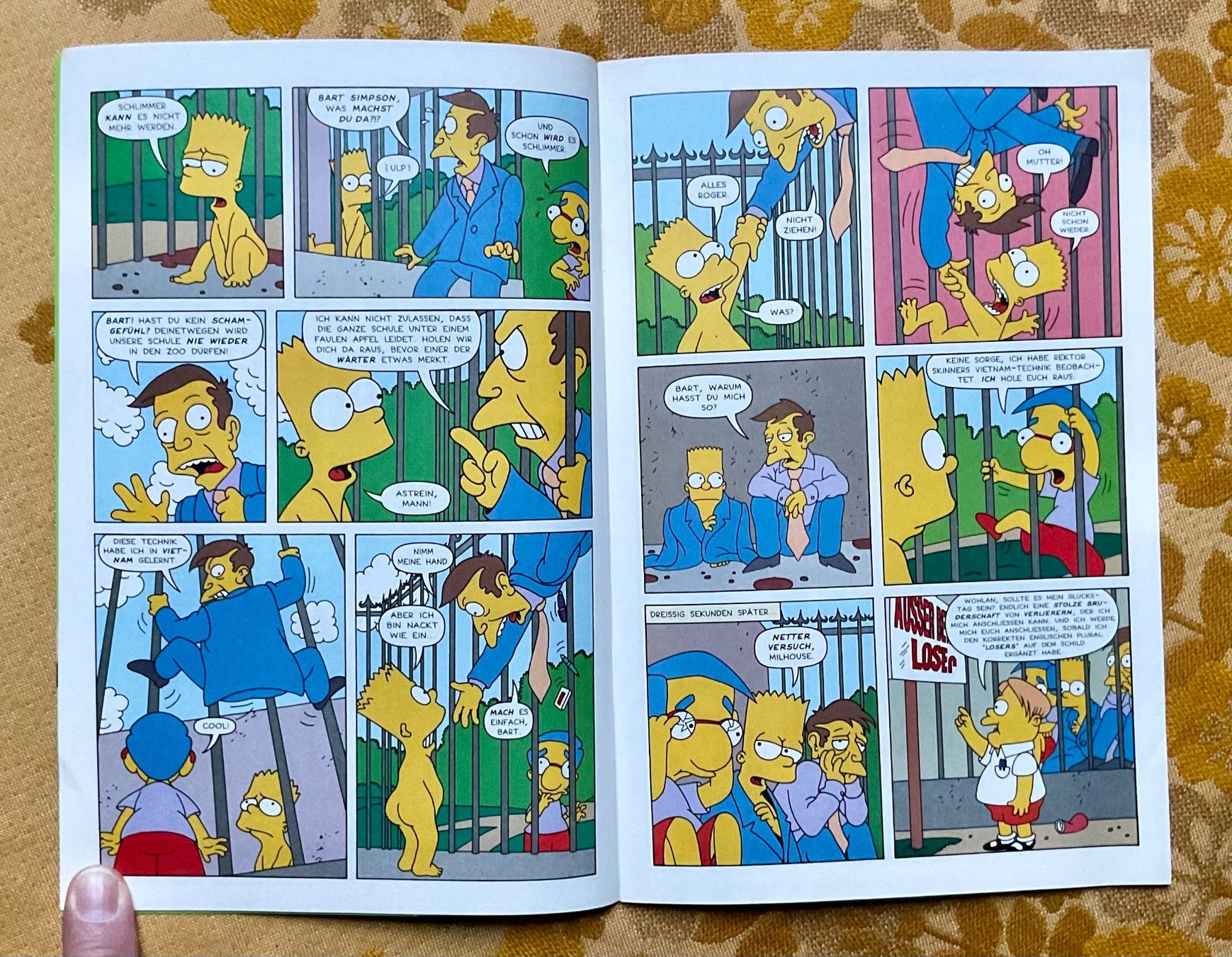 Comics: Bart Simpson Heft Nr 2 von 2001 – Gebraucht aus Endingen von nathan05 3