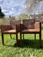2 Rattanstühle Gartenstühle - Stühle aus Rattan
