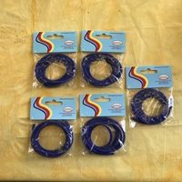 LOT BAND CRYSTAL JOY BLAU 5MM