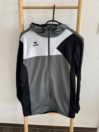 Jaquette training grise/noire ERIMA t.36-38