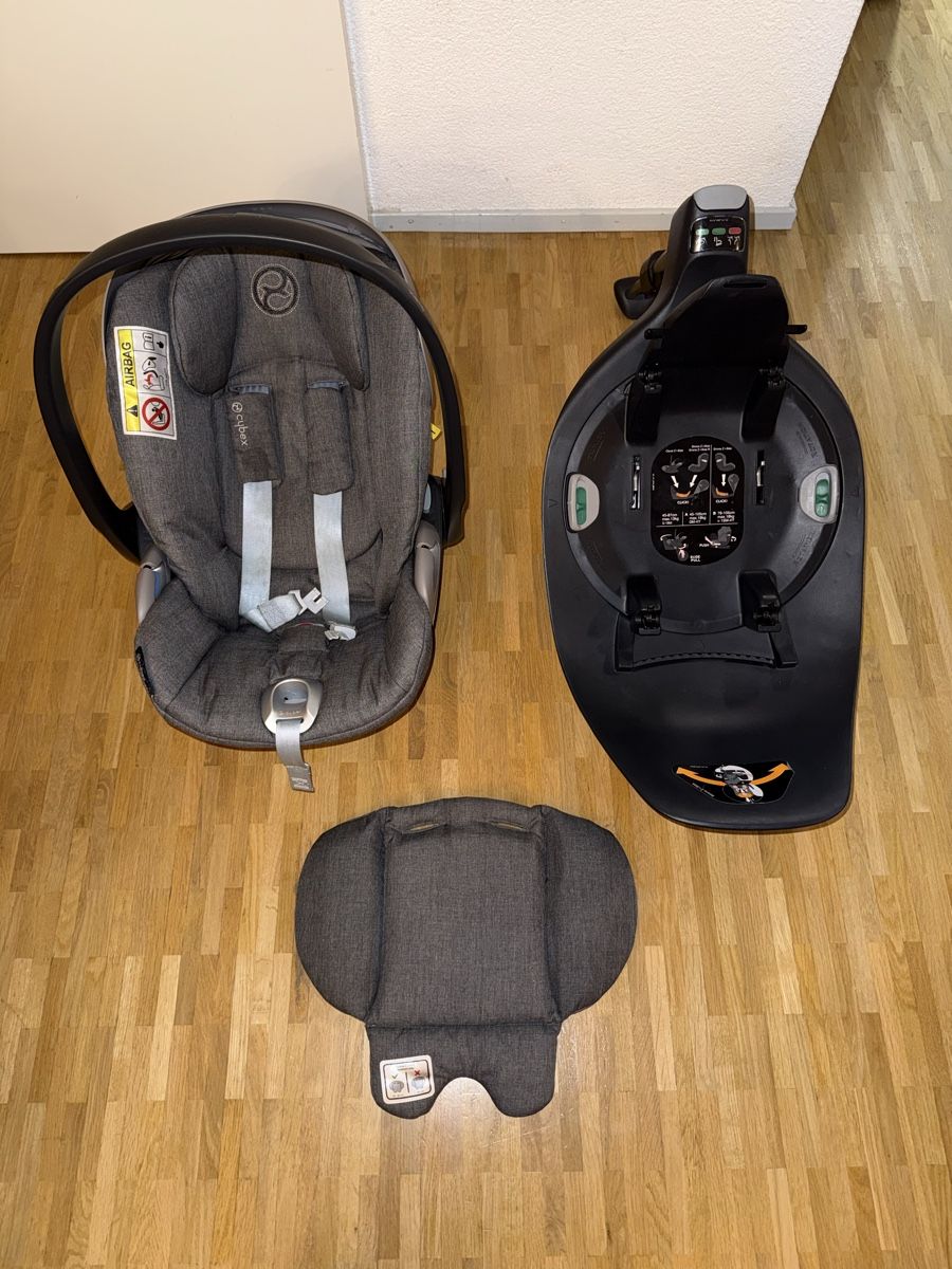 Cybex Seggiolini per auto: Cybex cloud Z i size Plus inkl. Isofix-Basis – Usato da Kloten venduto da d-blublu
