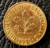 5 Pfennig 1950 F