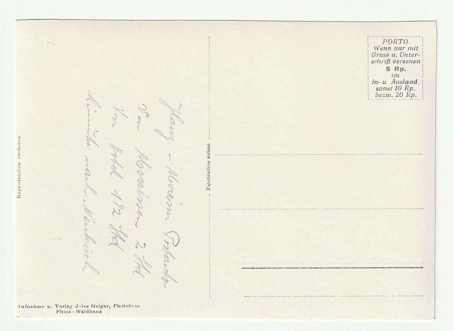 Cartoline postali: Ansichtskarte Luvis mit Piz Mundaun – Nuovo (secondo la descrizione) da St. Gallen venduto da Ricardo_Deals 1