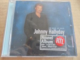 Johnny Hallyday " Ce que je sais " CD France 1998 ( EX )