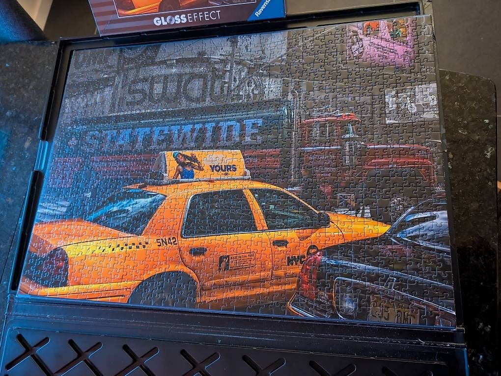 Ravensburger Puzzle: Ravensburger Puzzle Gloss effect - New York – Usato da Konolfingen venduto da Honey870 1