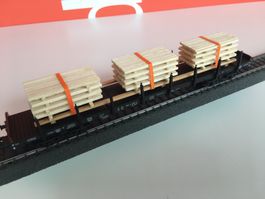 H0 Ladegut für Flachwagen / Rungenwagen