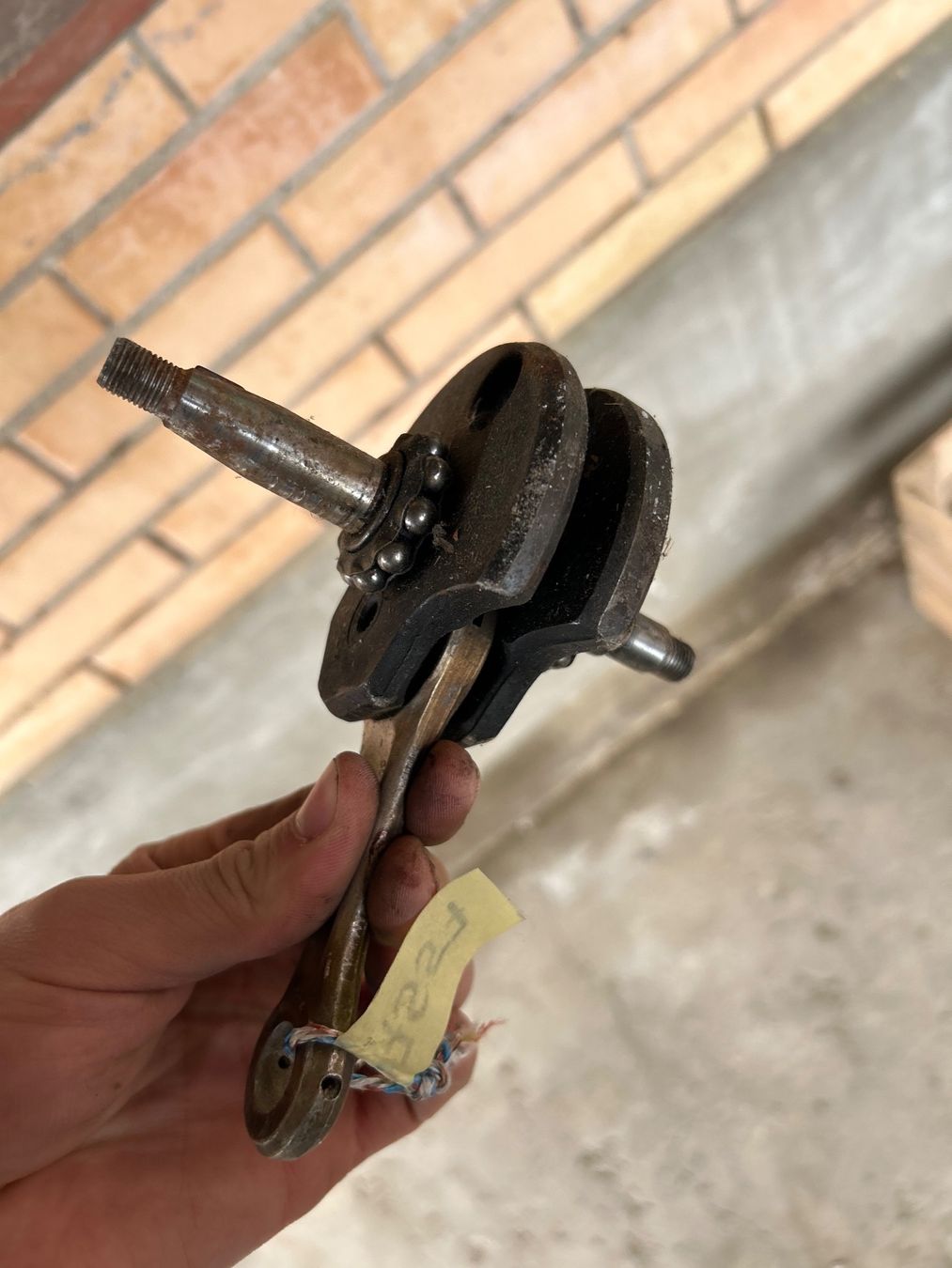 Sachs Parti ricambio per ciclomotori: Sachs Mofa Kurbelwelle – Difettoso da Fahrni b. Thun venduto da berger_tuning34 5