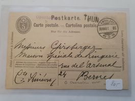 Postkarte Thun