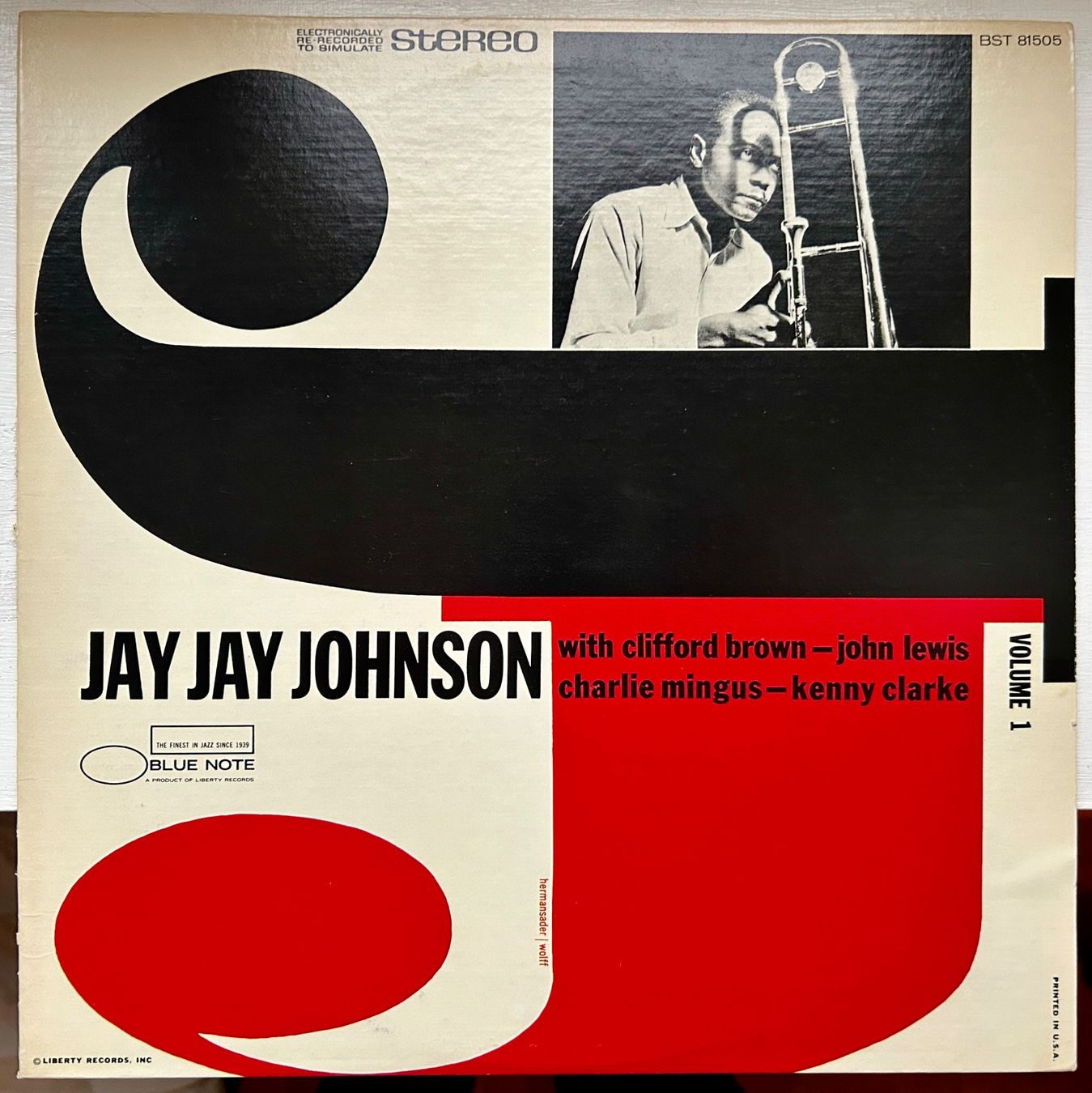 Vinyles: Jay Jay Johnson The Eminent Jay Jay Johnson Volume 1 LP – D'occasion à Lausanne par Pask1