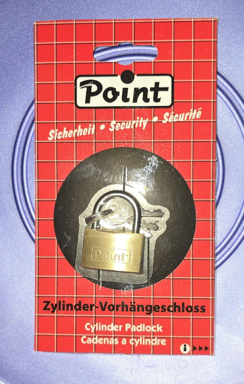 Cadenas: NEU Point Zylinder-Vorhängeschloss – Neuf avec emballage d'origine à Seuzach par K_N