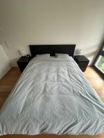 IKEA MALM Bed Frame + 2 Bedside Drawers