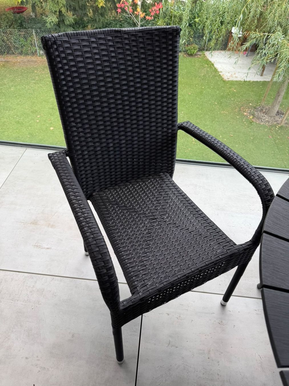 Jysk Set tavolo e sedie: Table de jardin JYSK avec 4 chaises – Usato da Yverdon-les-Bains venduto da iri_2qtb 4