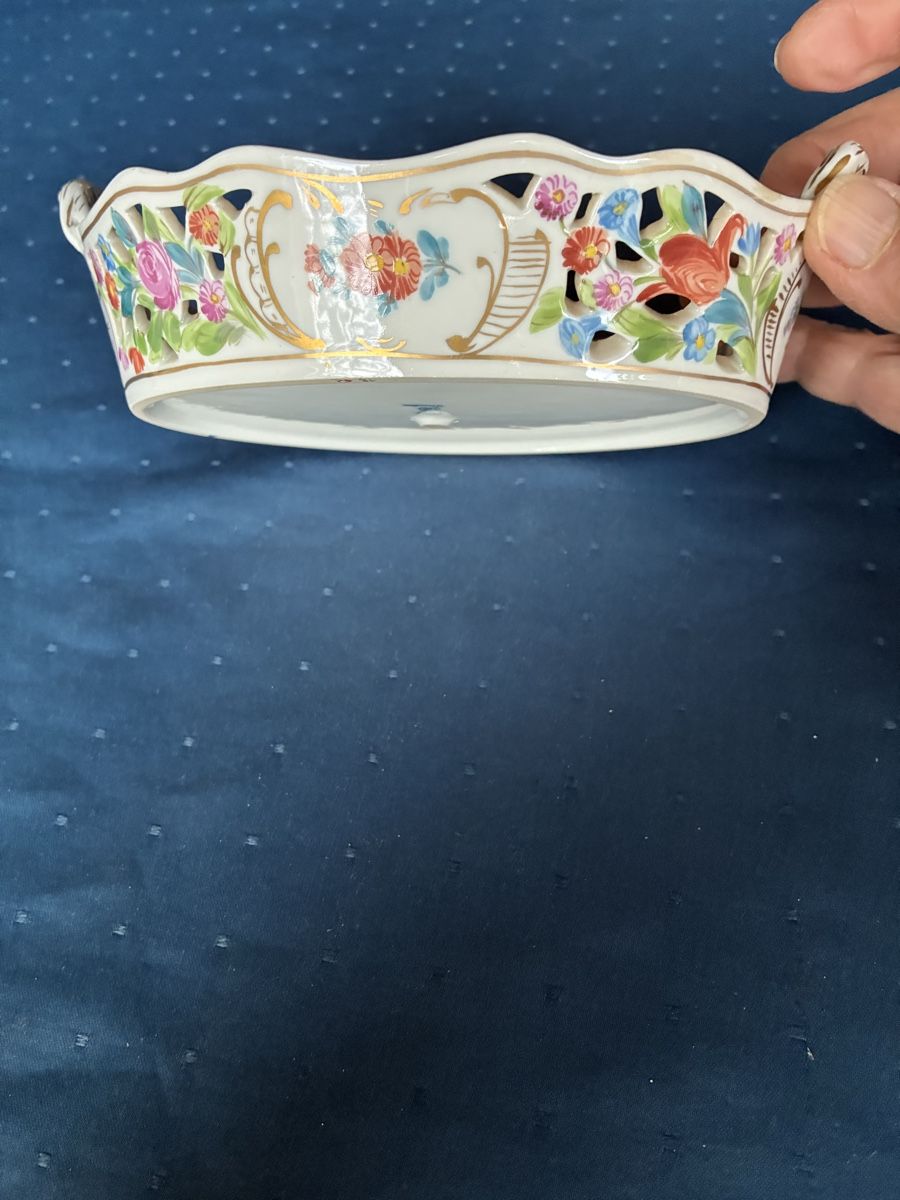 Ciotole: Dresden - Korbschale mit Blumenmotiven – Usato da Dornach venduto da Rosengarten 3
