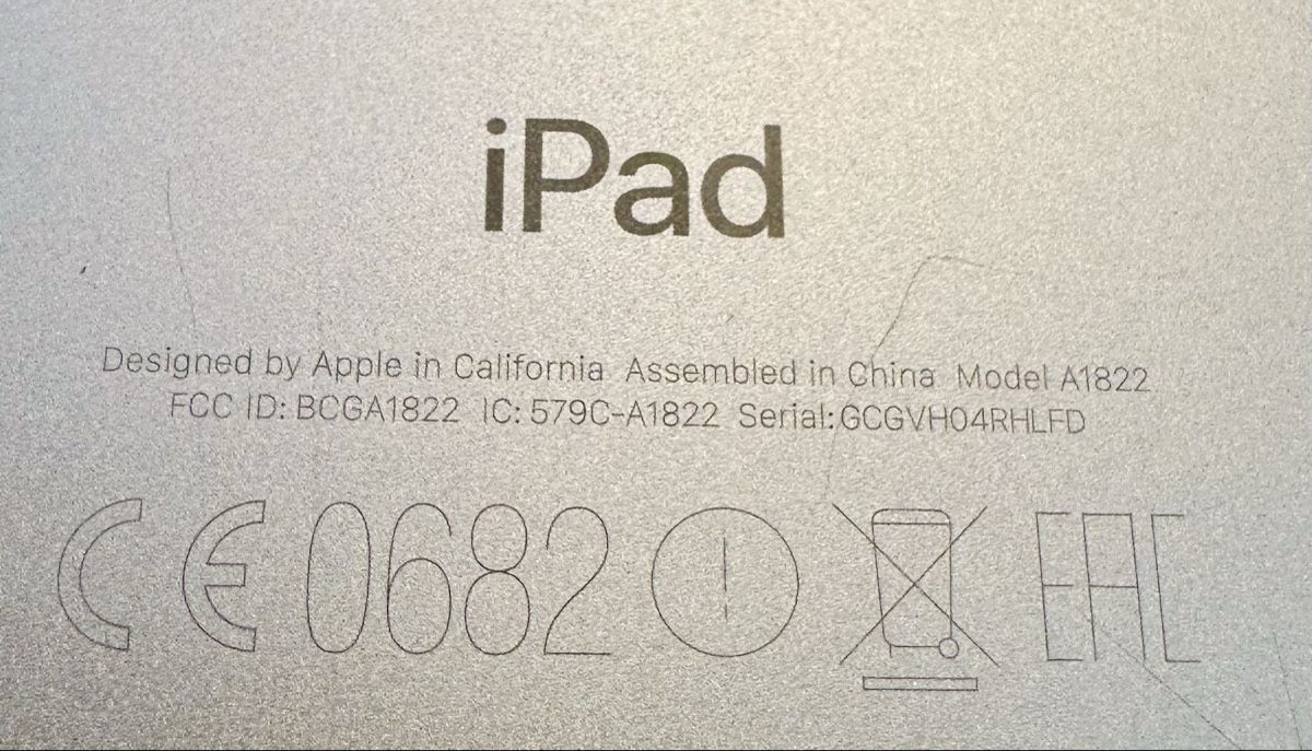 Apple Tablet PC: Apple iPad (5. Generation)  Modell A1822, 128GB – Usato da Dornach venduto da landjeeger 5