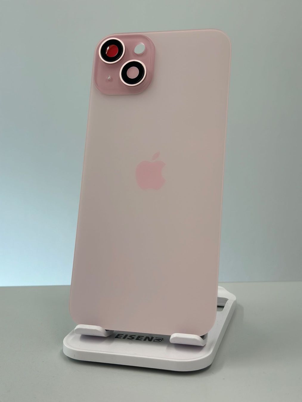 Covers & Schutzfolien: Vitre Cache Arrière iPhone 15 Plus Rose avec aimants – Neu und originalverpackt aus Zug von ElPhone