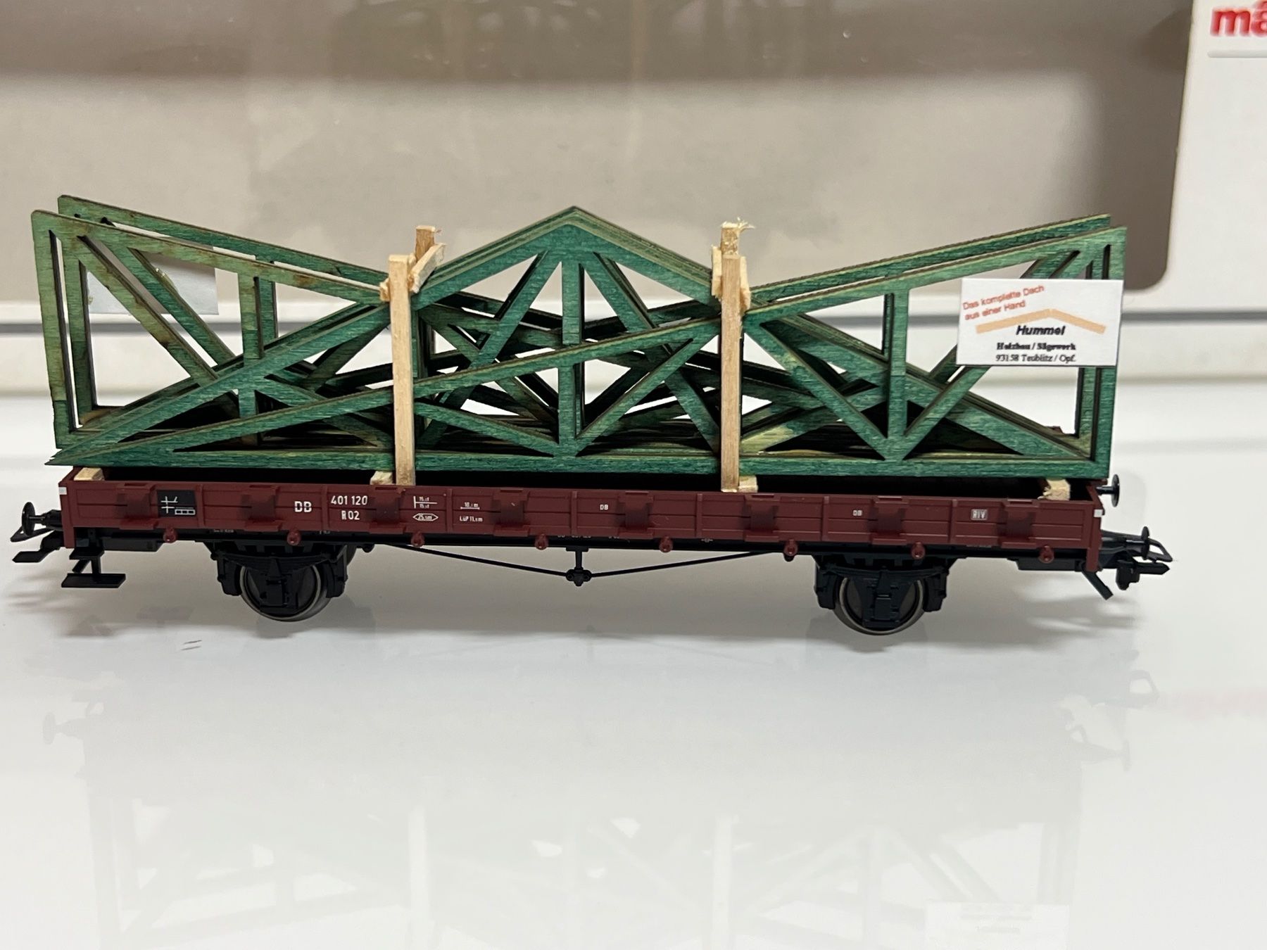 Märklin Trains électriques: Märklin 46362 Güterwagen DB beladen – D'occasion à Neuenhof par ludovicco 1