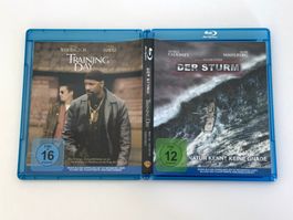 2 Blu-ray Set: Der Sturm + Training Day (Denzel Washington)