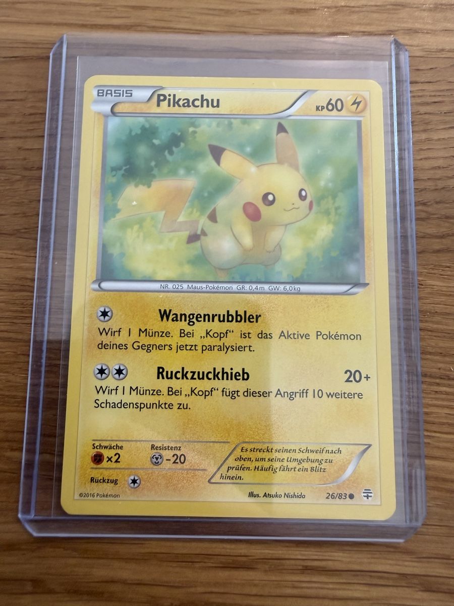 Pokémon Sammelbilder & Trading cards: Pikachu 26/83 – Gebraucht aus Amriswil von sim_nlb6